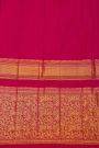 Kanchipuram Silk Navy Blue Saree