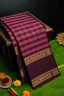 Kanchipuram Silk Multi-Colour Saree