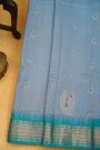 Kuppadam Sico Powder Blue Saree