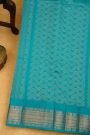 Kuppadam Sico Powder Blue Saree