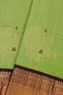 Kuppadam Sico Bottle Green Saree
