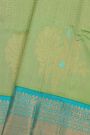 Kuppadam Sico Pista Green Saree