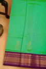 Kuppadam Sico Parrot Green Saree