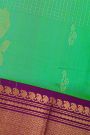 Kuppadam Sico Parrot Green Saree