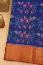 Patola Silk Royal Blue Saree