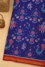 Patola Silk Royal Blue Saree