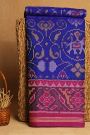 Patola Silk Royal Blue Saree