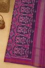 Patola Silk Dark Blue Saree
