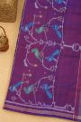 Patola Silk Royal Blue Saree