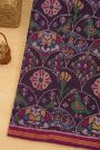 Patola Silk Purple Saree