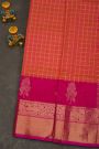 Kuppadam Sico Peach Saree