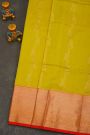 Kuppadam Sico Lime Green Saree
