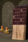 Kuppadam Sico Brown Saree