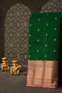 Kuppadam Sico Bottle Green Saree