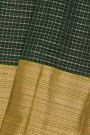 Kuppadam Sico Bottle Green Saree