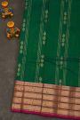 Kuppadam Sico Bottle Green Saree
