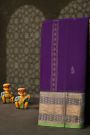 Kuppadam Sico Royal Blue Saree