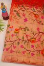 Bandhani Silk Purple Bandhani Print Saree With Paithani Border