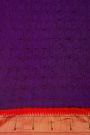 Bandhani Silk Purple Bandhani Print Saree With Paithani Border