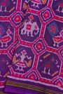 Patola Silk Royal Blue Saree