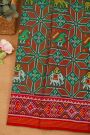 Patola Silk Dual Colour Saree