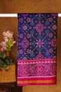 Patola Silk Royal Blue Saree