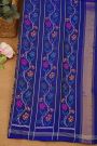 Patola Silk Royal Blue Saree