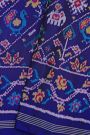 Patola Silk Royal Blue Saree