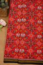 Patola Silk Orange Saree
