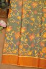 Patola Silk Grey Saree