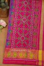 Patola Silk Royal Blue Saree