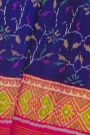 Patola Silk Royal Blue Saree