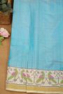 Patola Silk Sky Blue Saree