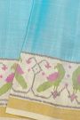 Patola Silk Sky Blue Saree
