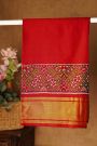 Patola Silk Red Saree