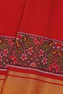 Patola Silk Red Saree