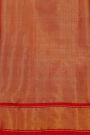 Ikat Silk Off White Saree
