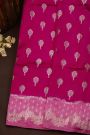Fancy Matka Silk Magenta Saree