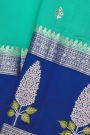 Fancy Matka Silk Sky Blue Saree
