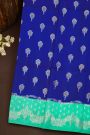 Fancy Matka Silk Royal Blue Saree