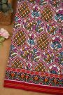Patola Silk Off White Saree