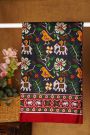 Patola Silk Navy Blue Saree
