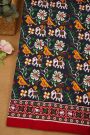 Patola Silk Navy Blue Saree