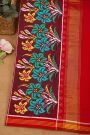 Patola Silk Royal Blue Saree