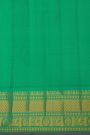 Gadwal Silk Pink Saree With Floral Brocade Pallu