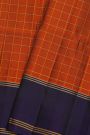 Coimbatore Soft Silk Rust Saree