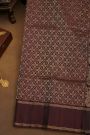 Coimbatore Soft Silk Rust Saree