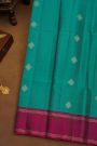 Coimbatore Soft Silk Peacock Green Saree