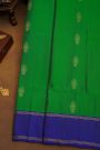 Coimbatore Soft Silk Green Saree With Patola Design