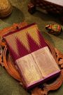 Kanchipuram Silk Maroon Saree